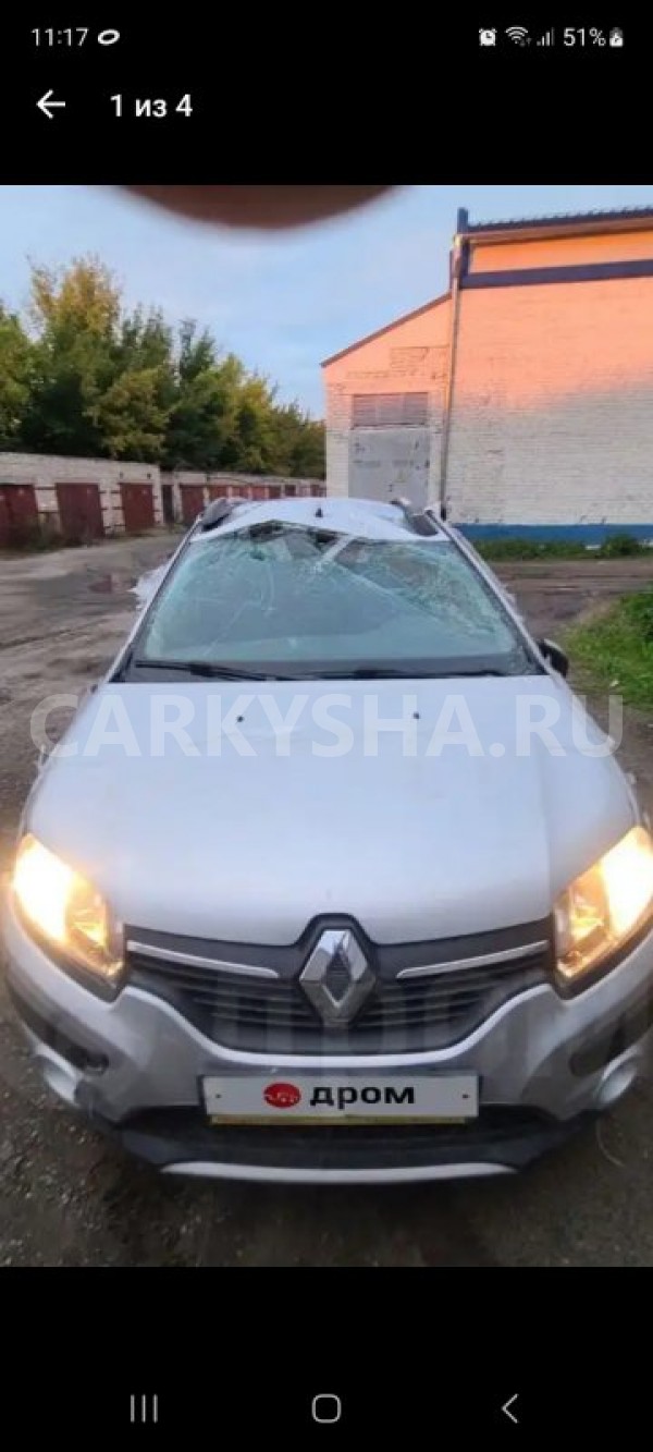 Капот Renault Sandero Stepway 2018 5S K4M Renault Sandero 