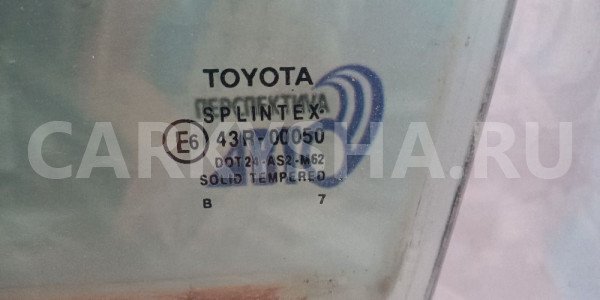Стекло двери передней левой Toyota Avensis T250 Toyota Avensis оригинальный номер 6810205050