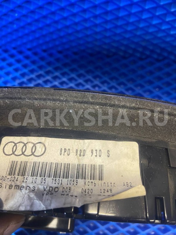 Панель приборов Audi A3 8P рестайлинг (2004—2008) Audi 200 оригинальный номер 8P0920930S