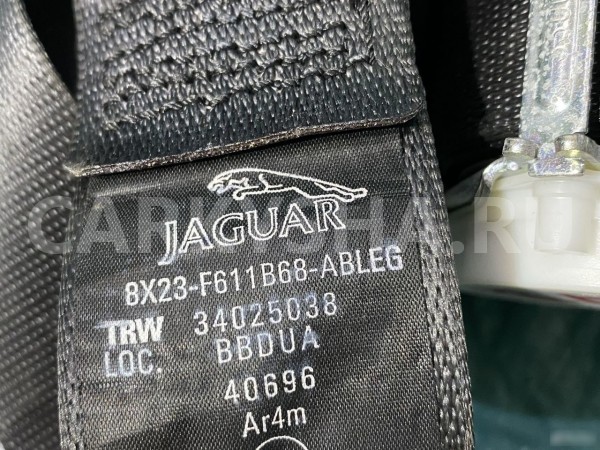 Ремень безопасности задний правый Jaguar XF X250 Jaguar XF оригинальный номер 8X23F611B68ABLEG 8X23F611B68AB
