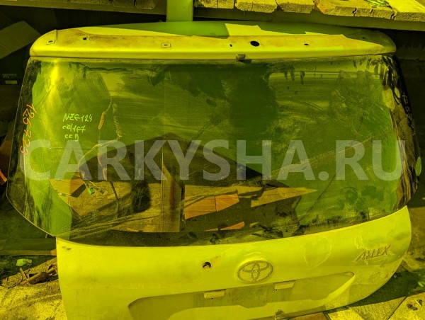 Стекло двери 5-й Toyota Allex 