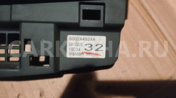 Магнитола на Mitsubishi Lancer X Mitsubishi Lancer оригинальный номер 8002a492xa