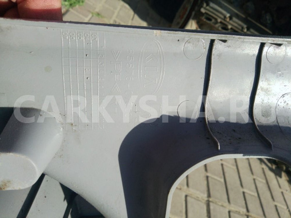 Накладка порога задняя правая Kia picanto Kia Picanto оригинальный номер 8587607000