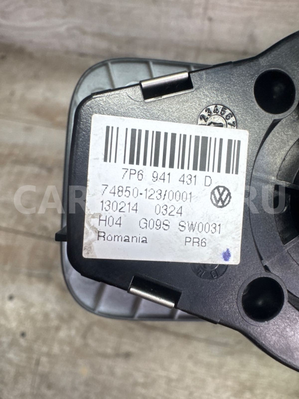 Переключатель света фар Volkswagen Touareg 2 NF Volkswagen Touareg оригинальный номер 7p6941431d
