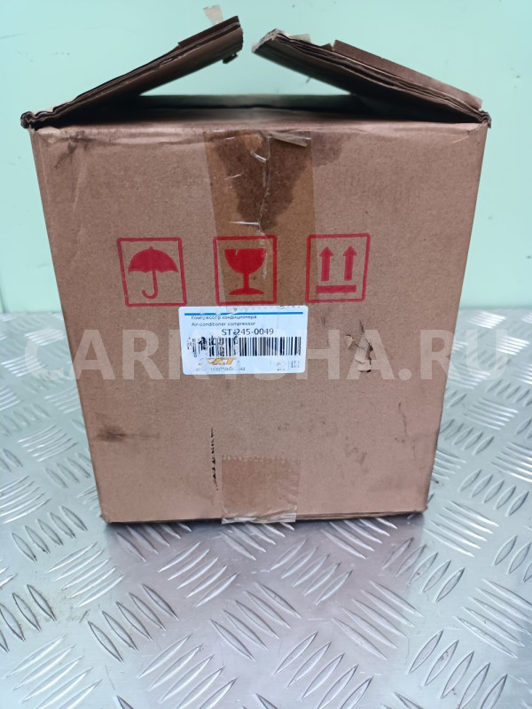 Компрессор кондиционера Hyundai Solaris 17- / Kia Kia Rio оригинальный номер ST-245-0049