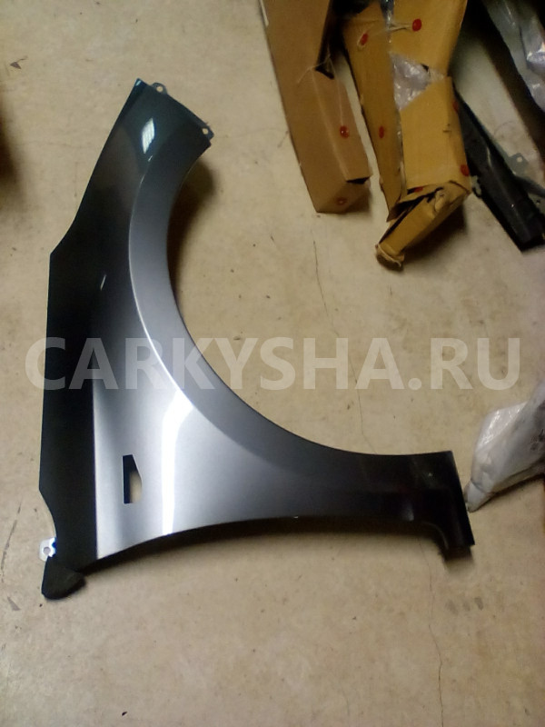 Крыло переднее   17-22 правое серый u4g Hyundai Solaris II – седан оригинальный номер 66321F9000