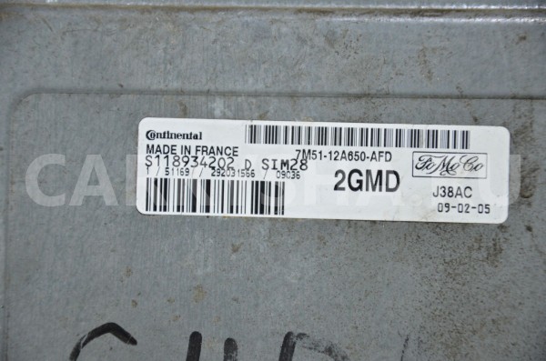 Замок зажигания со вставками (к-кт) Ford Focus 