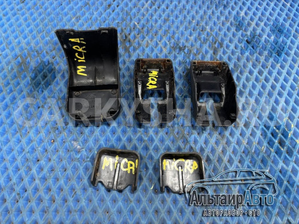 Заглушка наладка направляющей сидения Micra K12 Nissan Micra оригинальный номер 87507AX411