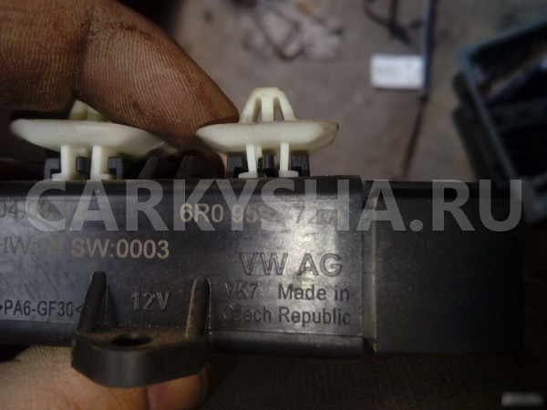 Блок электронный Фольксваген Поло Polo (Sed RUS) Volkswagen Polo оригинальный номер 6R09597727