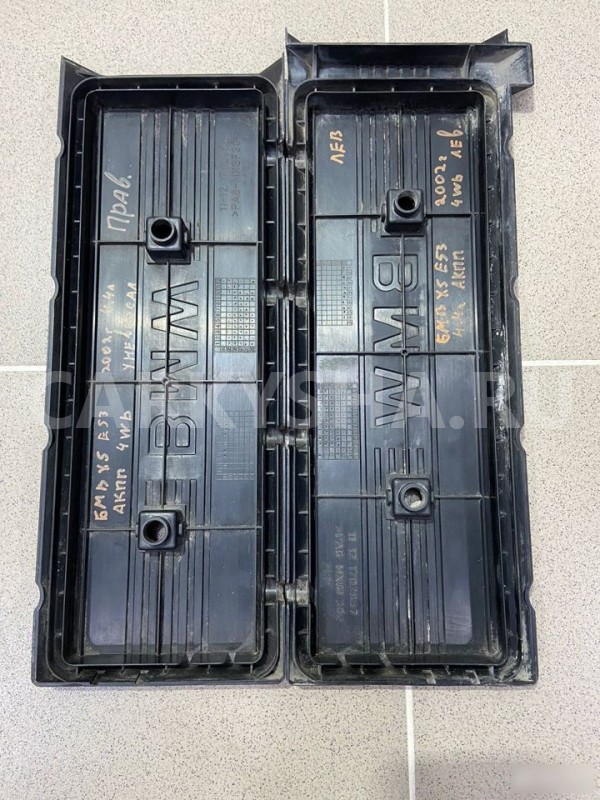 Накладка декоративная на двс BMW 760LI 2004 г BMW 7er оригинальный номер 11121702856