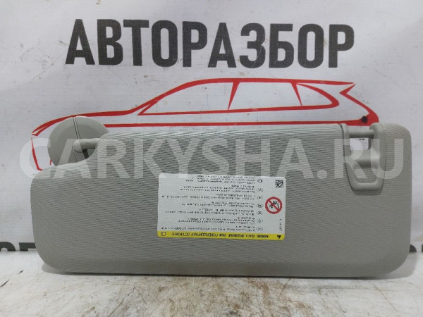 Козырек солнцезащитный правый Opel Astra J Opel Astra оригинальный номер 13370817