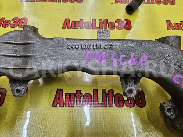 Фланец двигателя системы охлаждения Porsche Cayenne 