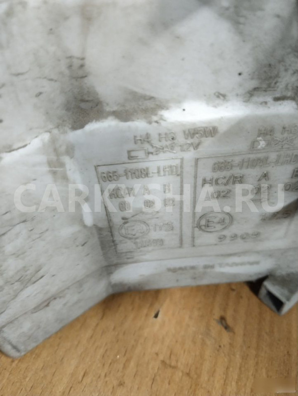 Фара передн левая Skoda Octavia 6651108lldemf Skoda Octavia оригинальный номер 6651108LLDEMF