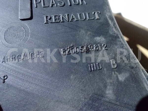 Воздуховод Renault Sandero I (2009—2014) Renault 14 оригинальный номер 8200599812