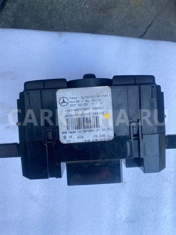 Блок управления печкой Mercedes-Benz Viano W639 (2003—2010) Mercedes-Benz Viano оригинальный номер A6394460828