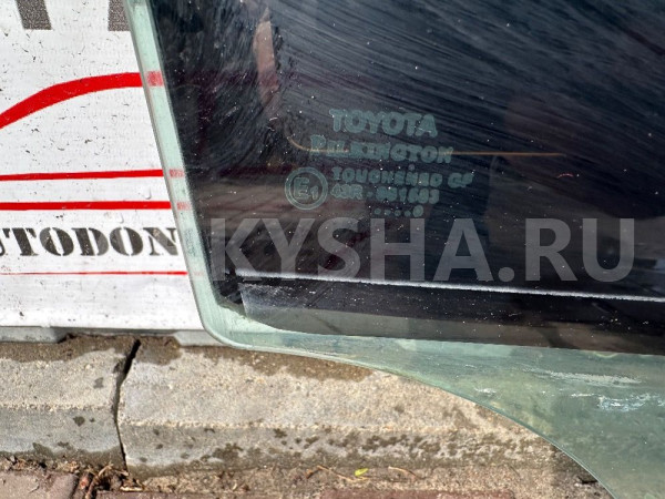 Стекло задней правой,двери Toyota Avensis T270 Toyota Avensis оригинальный номер 6810305140