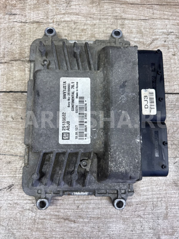 Блок управления двигателем 1.8 Chevrolet Cruze Chevrolet Cruze оригинальный номер 25189682