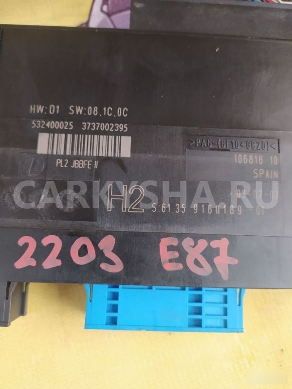 Блок комфорта BMW 3 E90 BMW 3er 