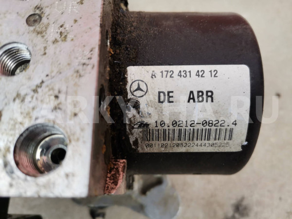 Блок ABS A1729014000 Mercedes-Benz GLK-класс X204 Mercedes-Benz CLK-klasse оригинальный номер A1729014000