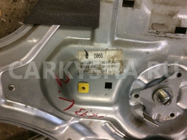 Стеклоподъемник электр. задний левый Kia Cerato I Kia Cerato оригинальный номер 834012F010
