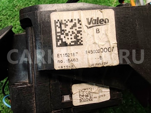 Блок подрулевых переключателей Lada X-Ray 2019 8450020007 21129 ВАЗ (Lada) 2112 