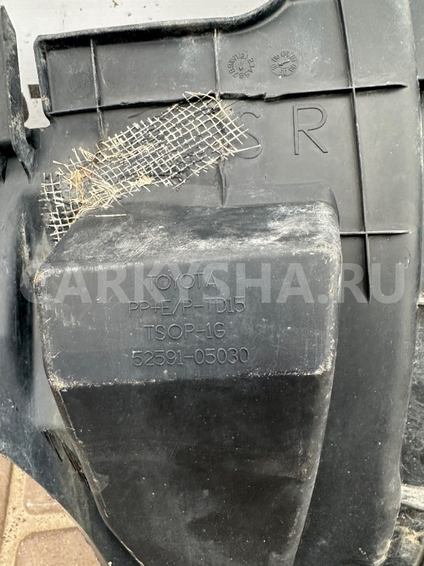 Подкрылок задний правый Toyota Avensis T270 Toyota Avensis оригинальный номер 5259105030