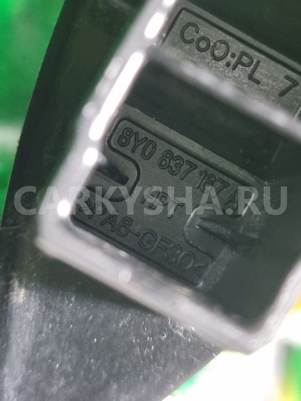 Ручка наружная задняя левая Audi A3 8Y (2020—2026) Audi A3 оригинальный номер 8Y0837167A