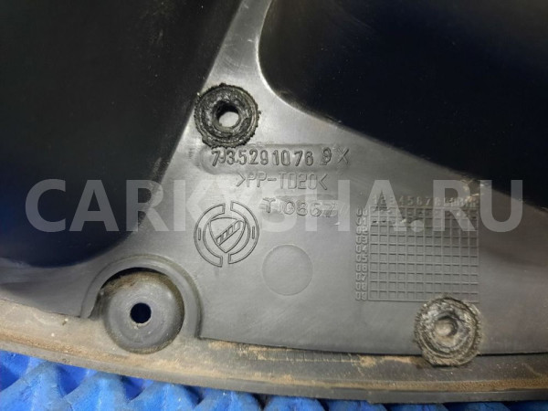 Обшивка двери задней левой FIAT Doblo 1 Fiat Doblo оригинальный номер 735291076