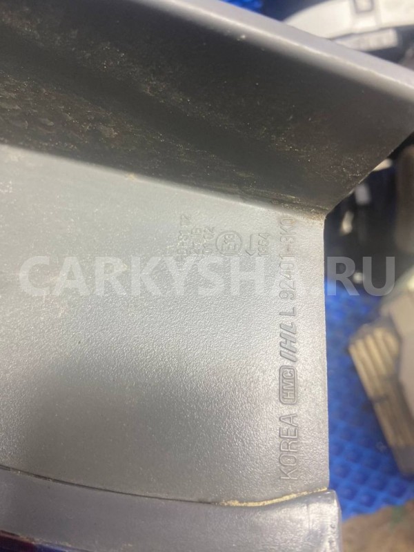 Фонарь задний левый Hyundai Sonata V рестайлинг (2007—2010) Hyundai Sonata оригинальный номер 924013K0