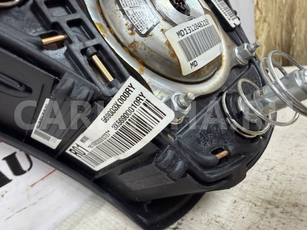 Подушка безопасности водителя Hyundai Elantra 5 MD Hyundai Elantra оригинальный номер 569003X000