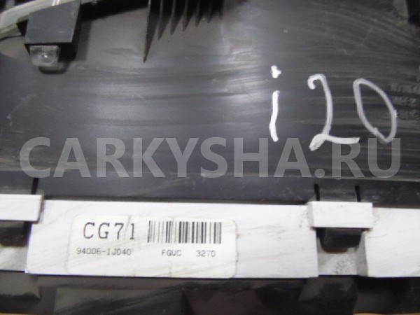 Панель приборов(щиток) Hyundai i20 PB 2010 Hyundai i20 оригинальный номер 940061J040