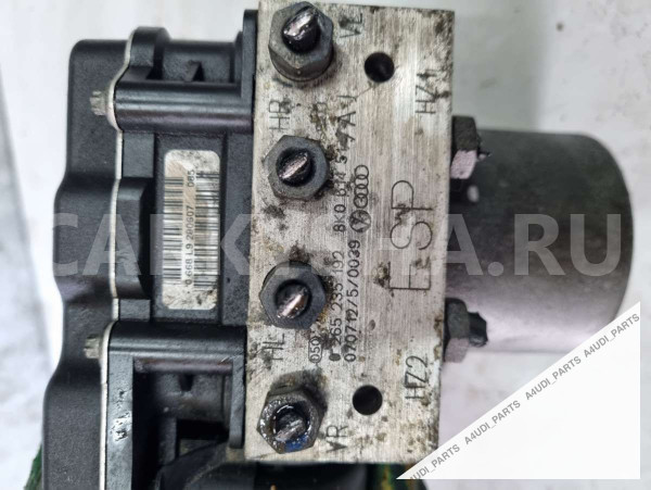 Блок ABS Audi A5 I (2007—2011) Audi 200 оригинальный номер 8K0907379J