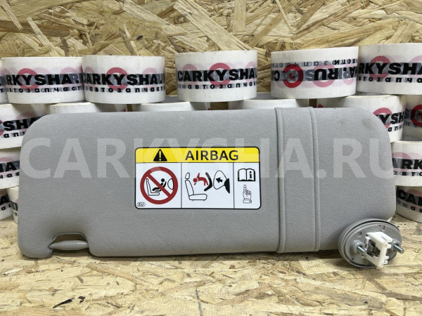 Солнцезащитный козырек правый Toyota Fortuner II – внедорожник 5 дв. оригинальный номер 74310-0KL90-B1