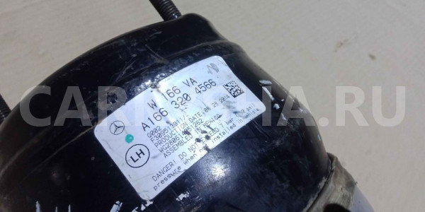 Подушка пневматическая передняя левая GL X166 Mercedes-Benz M-klasse оригинальный номер a1663204566