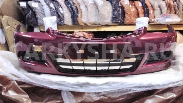 Бампер передний   g15 12-19  красный Nissan Almera III (G15) оригинальный номер 62022-4AA0H