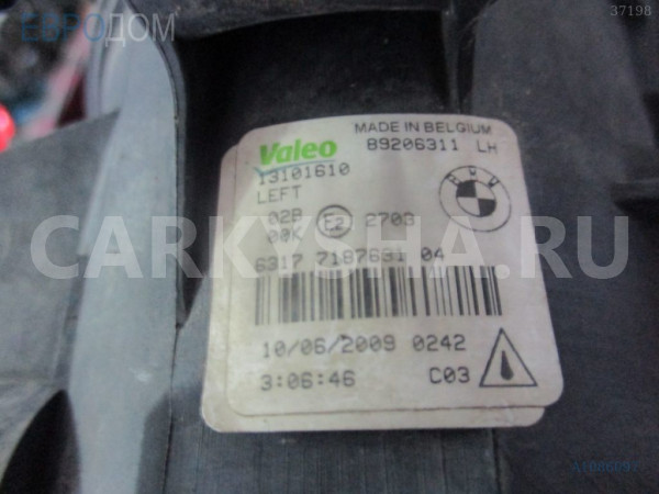 Противотуманная фара BMW X6 E71 (2007—2012) BMW X6 оригинальный номер 63 17 7 187 631