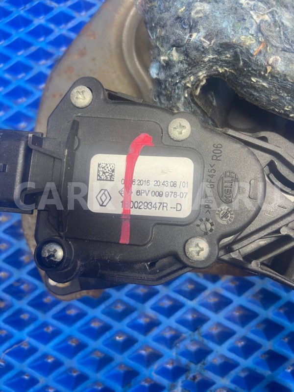 Педаль газа Renault Kaptur I (2016—2020) Renault 16 оригинальный номер 180029347