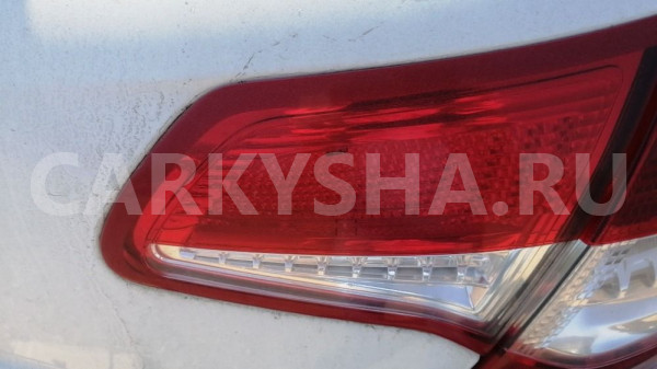 Фонарь задний внутренний правый Citroen C4 2 Хэтч Citroen C4 оригинальный номер 7453E5