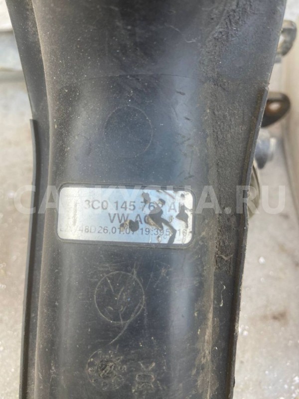 Патрубок интеркулера Volkswagen Passat B6 (2005—2010) Volkswagen Passat оригинальный номер 3C0145762