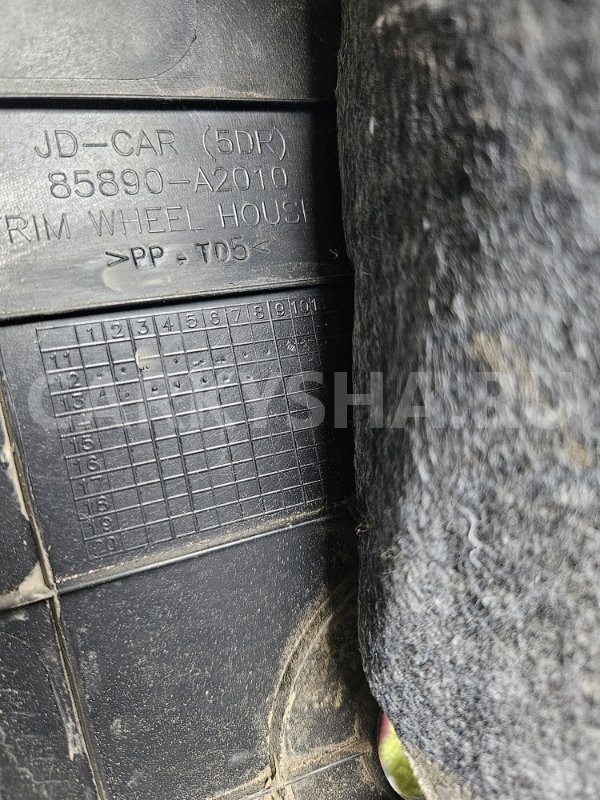 обшивка стойки Kia Cee'd 