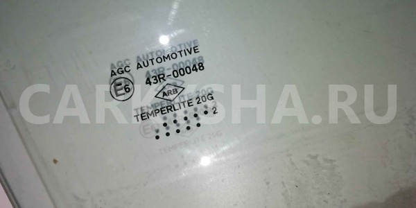 Стекло двери Renault Duster I (2010—2015) Renault 15 оригинальный номер 803000544R