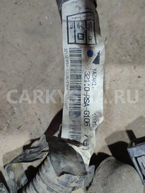 Проводка двигателя Honda Civic 8 2006-2011 321ORSAG106 5D Honda Civic 