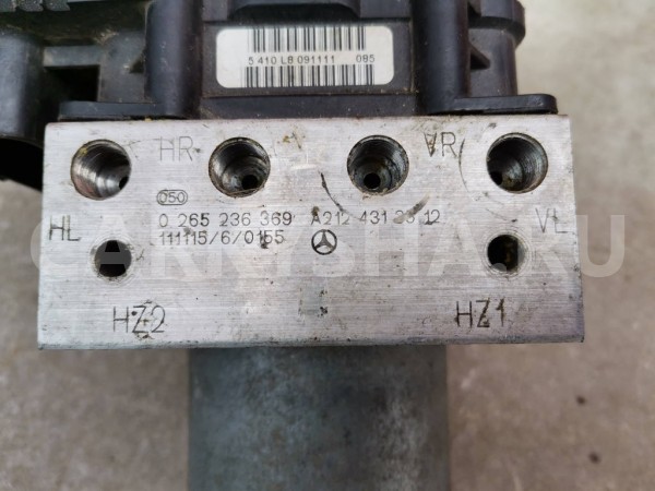 Блок ABS A2124313512 Mercedes-Benz E-Class W212 Mercedes-Benz E-klasse 