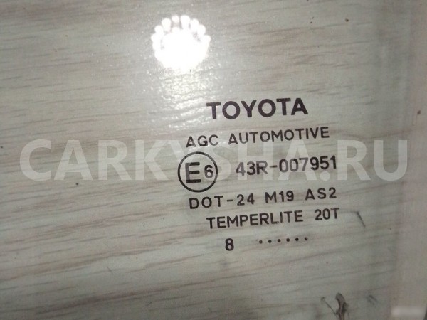 Стекло передней левой двери Toyota Auris E150 Toyota Auris оригинальный номер 43R-007951