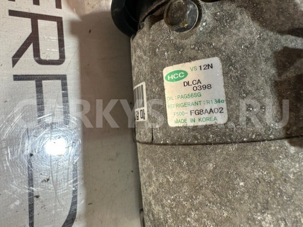 Компрессор кондиционера Kia SOUL AM G4FC 2009 Kia Soul 