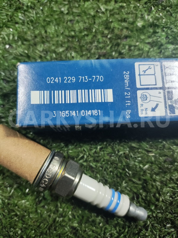 Свечи зажигания Bosch 0 241 229 713 (F8DC4) Bosch Mercedes-Benz E-klasse оригинальный номер 0241229713