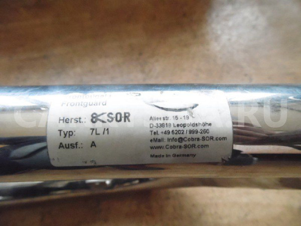 Отбойник передний (кенгурятник) Volkswagen Touareg I (2002—2006) Volkswagen Touareg 