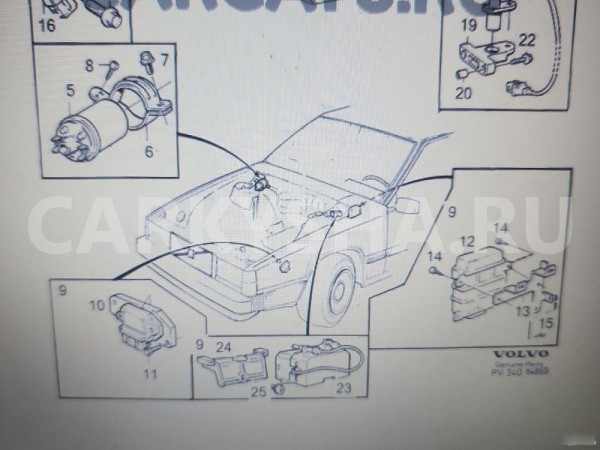 Блок зажигания Volvo 740 Volvo 740 