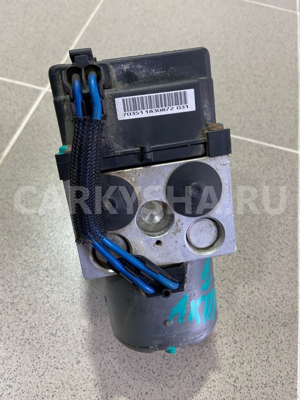 Блок ABS (насос) Nissan Bluebird 2001 QG18 Nissan Bluebird оригинальный номер 0130108114