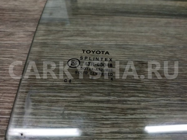 Стекло двери задней правой Toyota Avensis 